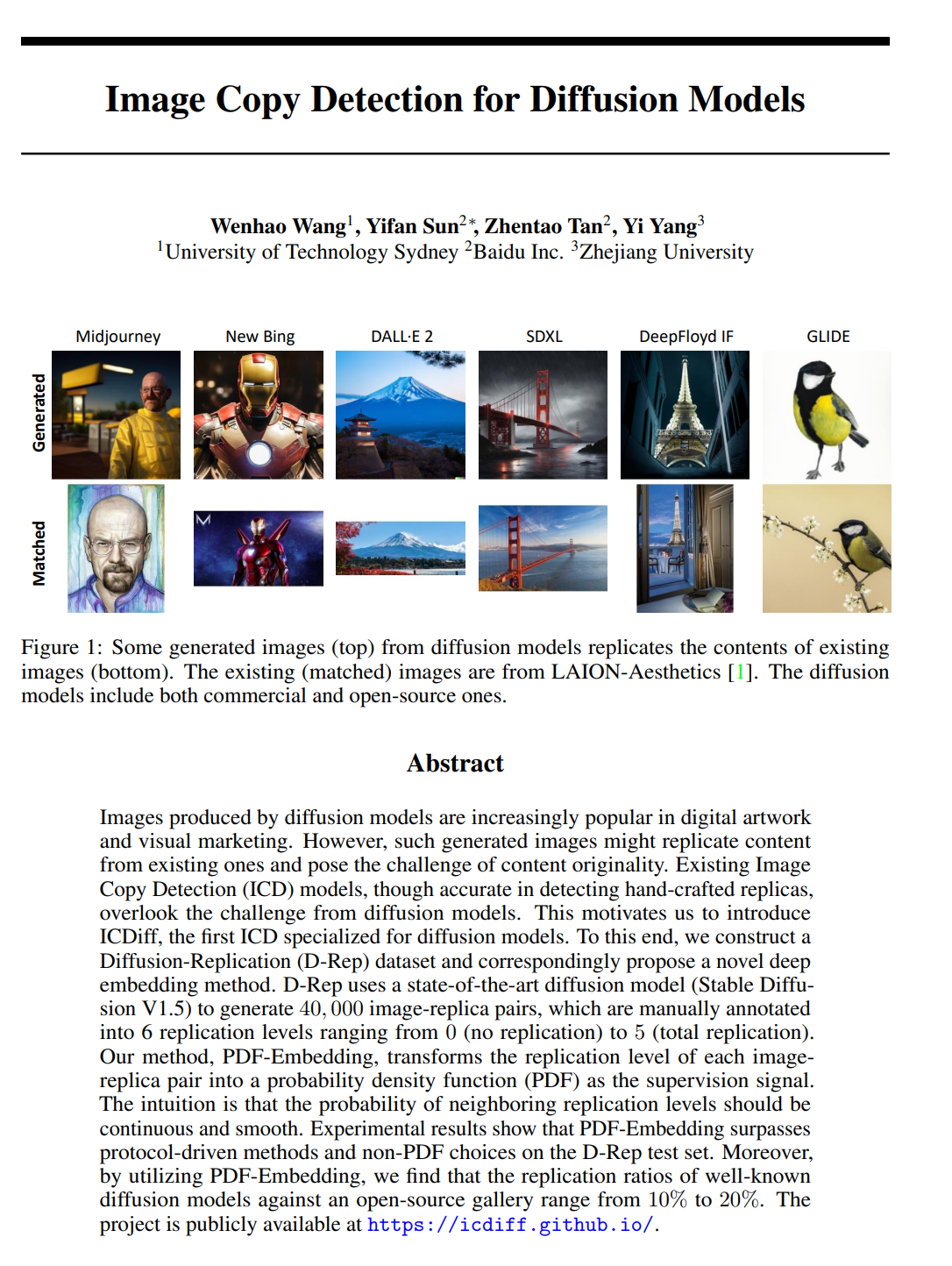 Figure 3: Examples of training image replication in Stable Diffusion V1.5, showing original training images (left column) and model-generated replicas (right column). The high visual similarity demonstrates memorization in image diffusion models. Source: Wang et al. (2024), NeurIPS 2024.