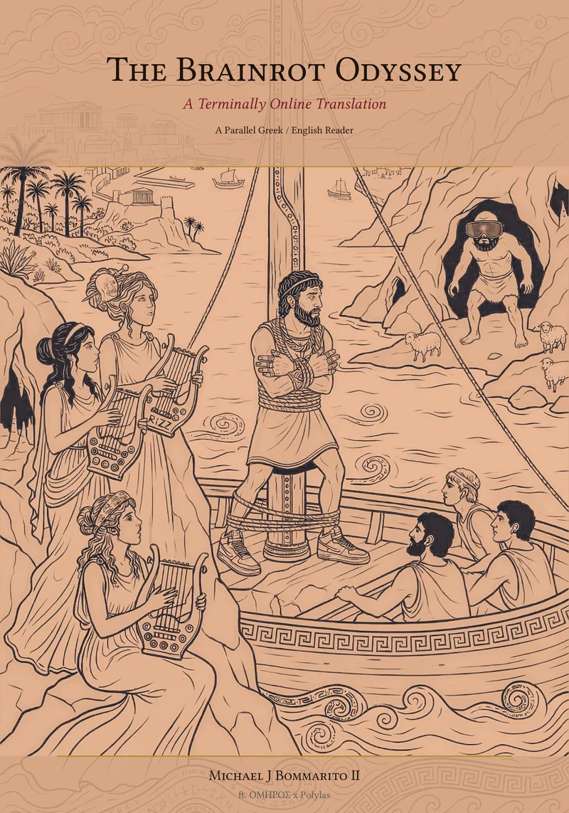 Cover of The Brainrot Odyssey: A Terminally Online Translation