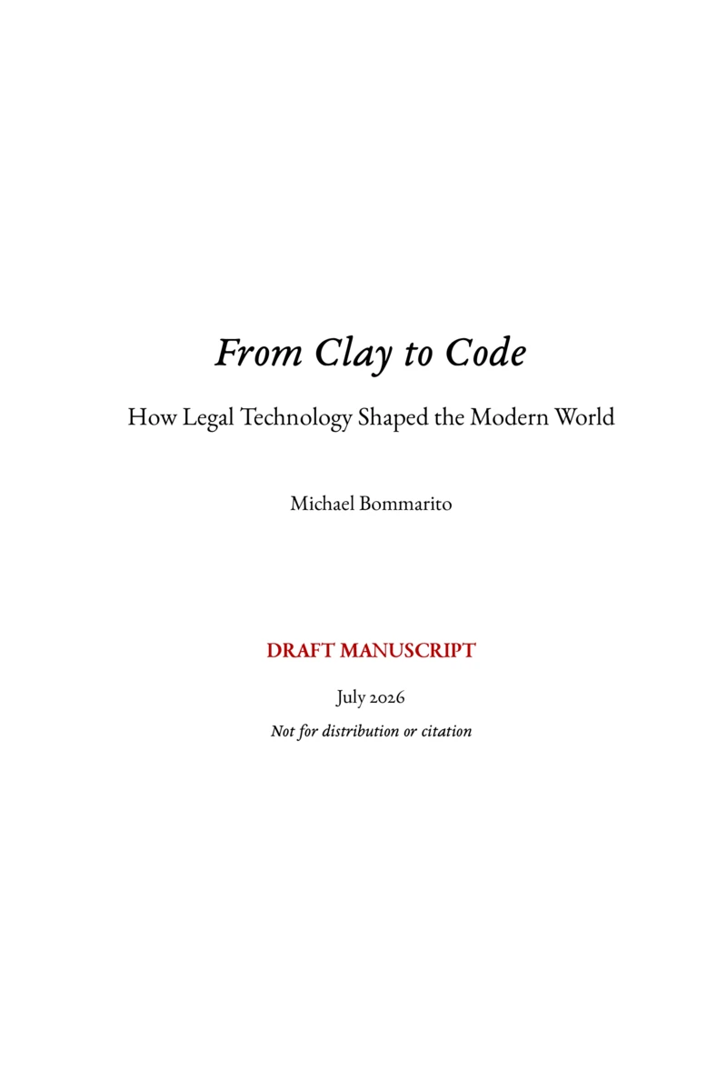 Thumbnail for From Clay to Code: How Legal Technology Shaped the Modern World